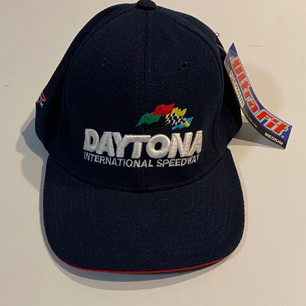 Daytona International Speedway Racing Baseball Cap Sz Medium New Nascar Hat D36e